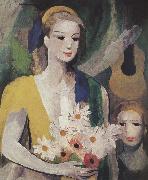 Marie Laurencin Woman and children oil on canvas